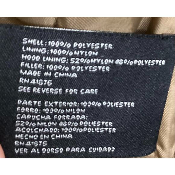 Big Chill Women’s Winter Coat | XL | Like New | Quilted & Hooded Free Shipping - Picture 15 of 15